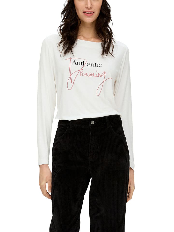 s.Oliver Koszulka w kolorze białym rozmiar: 38