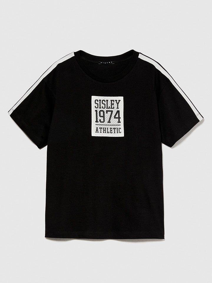 Sisley Koszulka w kolorze czarnym rozmiar: 130