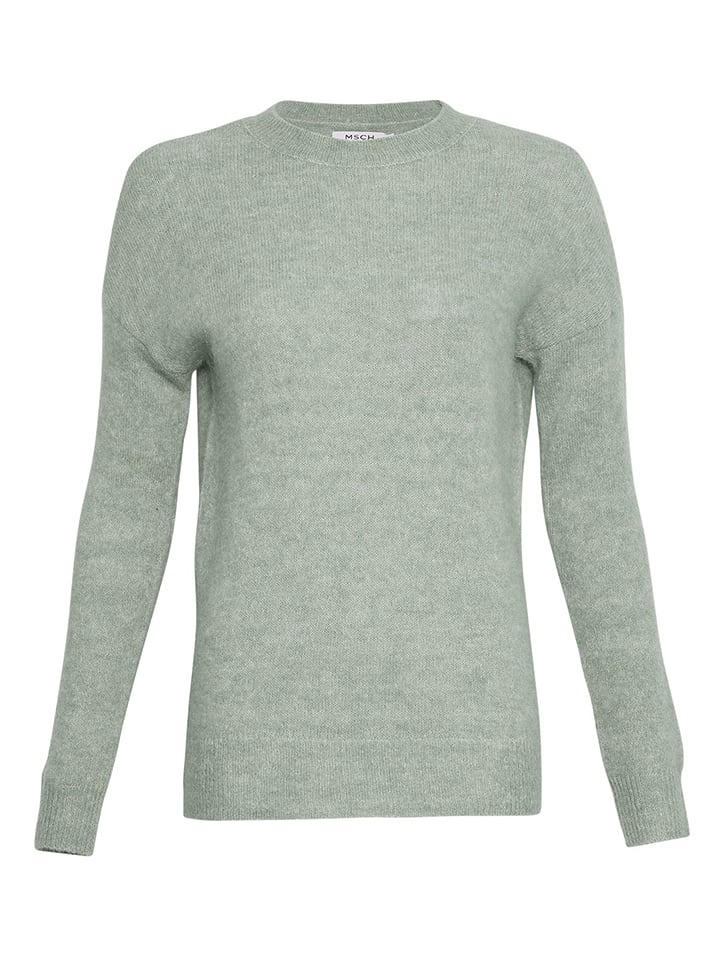 Sweter "Femme" w kolorze zielonym