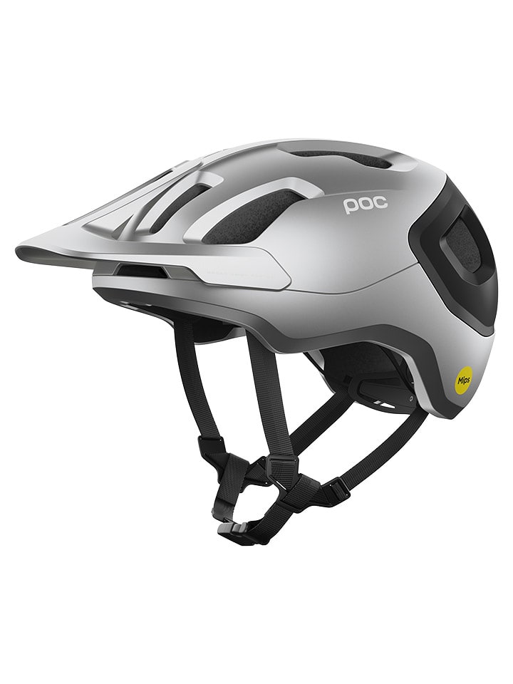 POC Kask rowerowy "Axion Race MIPS" w kolorze srebrnym rozmiar: 50-56 cm