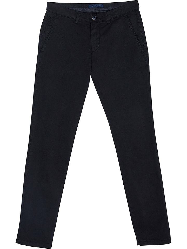 Spodnie chino w kolorze czarnym