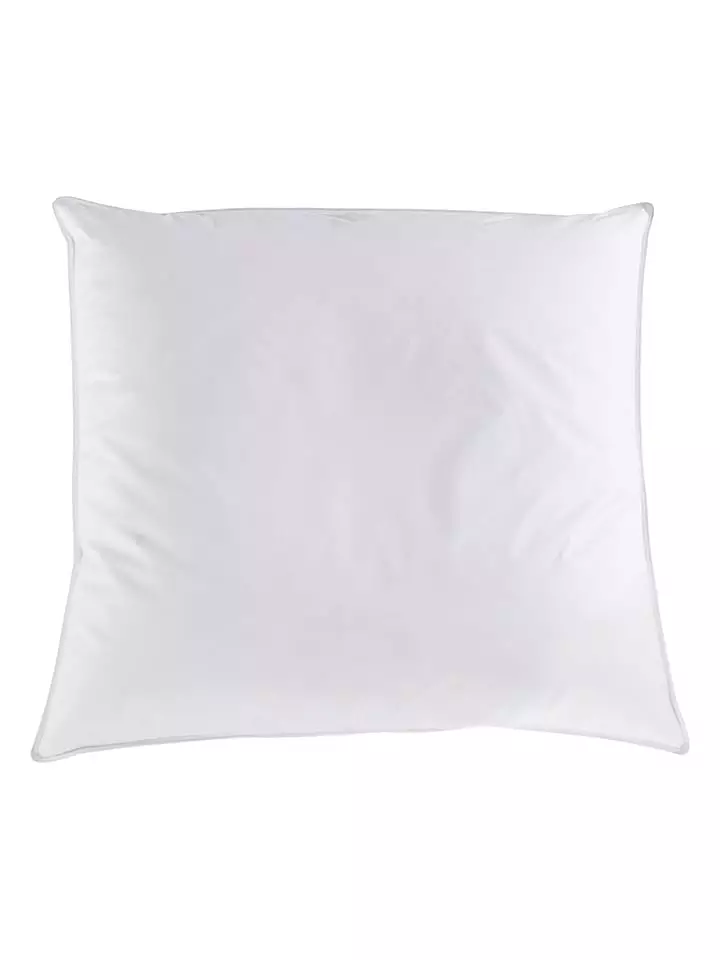 Häussling Bettwaren Trójkomorowa poduszka "Home" w kolorze białym rozmiar: 80x80 cm
