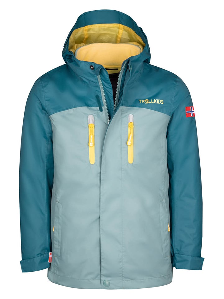 Trollkids Kurtka funkcyjna 3w1 w kolorze niebieskim rozmiar: 98