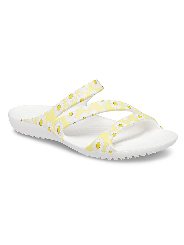 Crocs Klapki "Kadee II" w kolorze żółtym rozmiar: 42/43