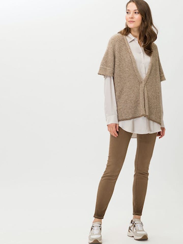 BRAX Spodnie "Ana" w kolorze brązowym rozmiar: W31/L32