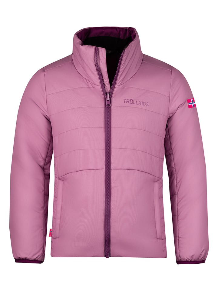 Kurtka przejściowa "Skavangen" w kolorze różowym