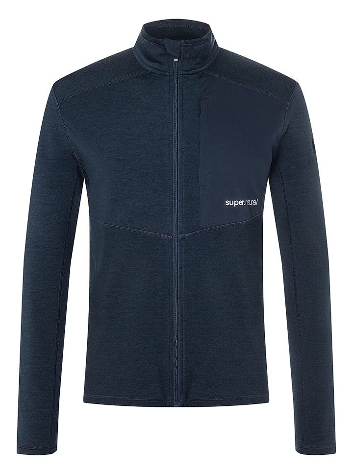 Kurtka polarowa "Adventure" w kolorze granatowym