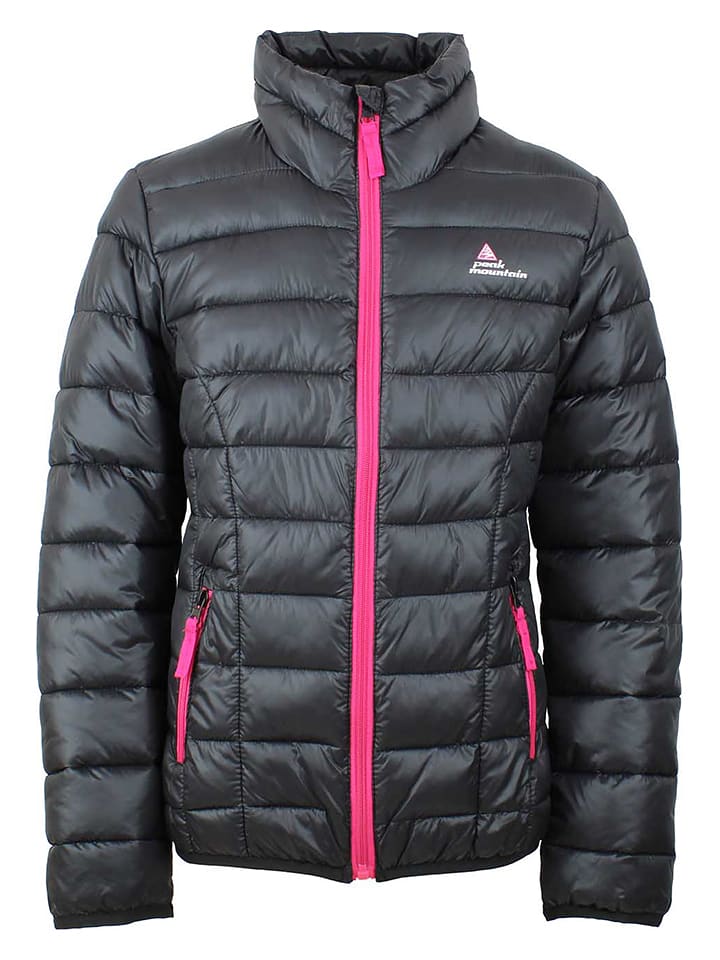 Kurtka pikowana w kolorze czarnym