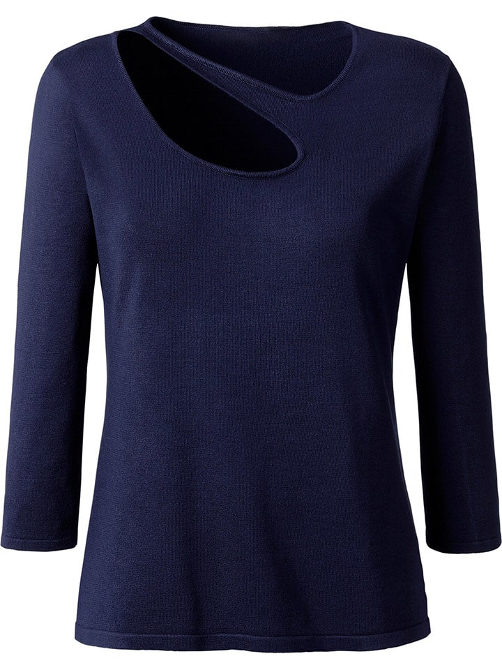 Heine Sweter w kolorze granatowym rozmiar: 38