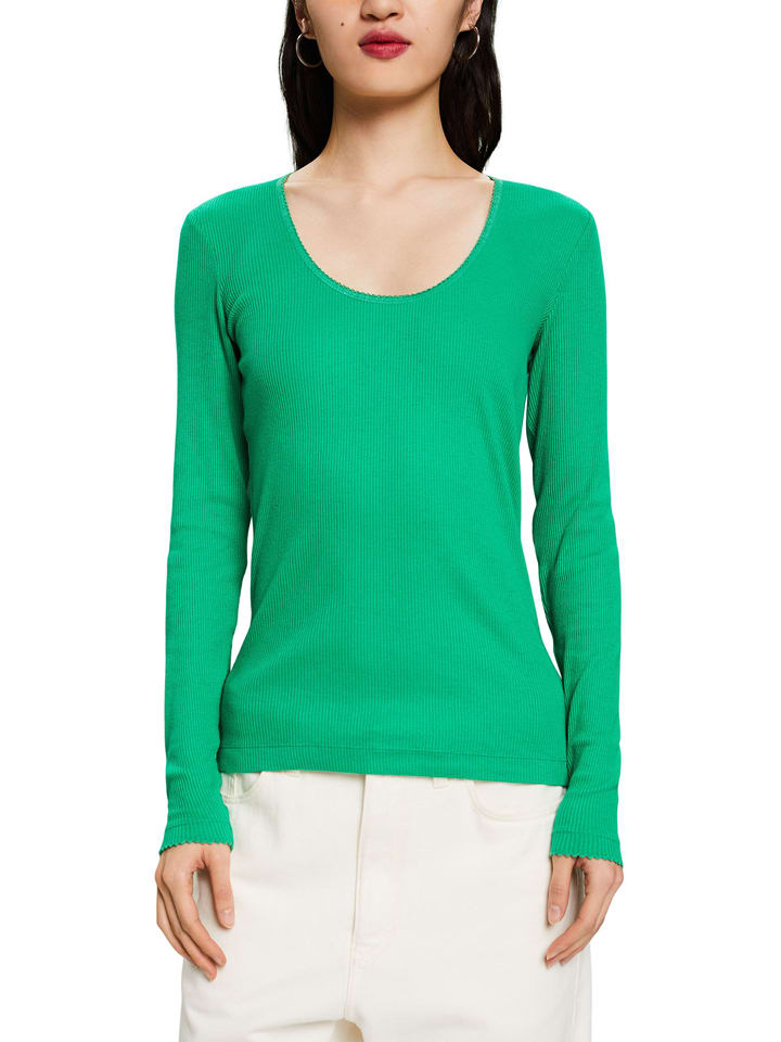 ESPRIT Koszulka w kolorze zielonym rozmiar: S