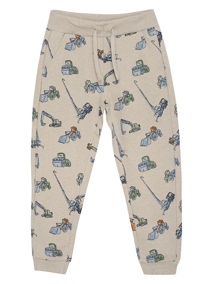 Minymo Spodnie dresowe w kolorze beżowym rozmiar: 134