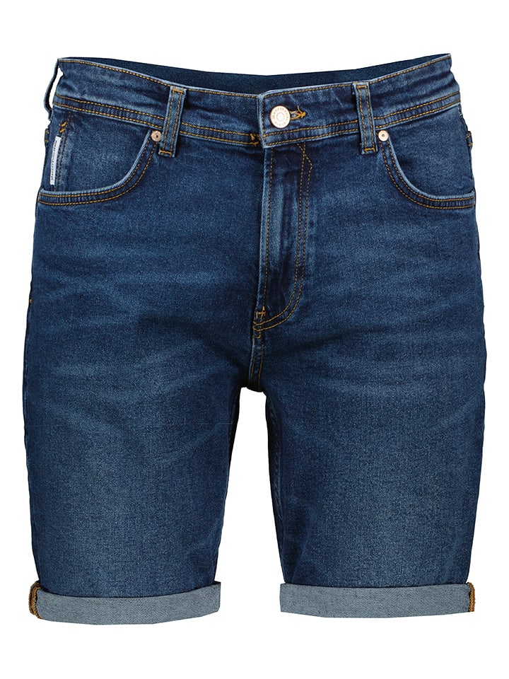 Marc O'Polo DENIM Szorty dżinsowe w kolorze granatowym rozmiar: W31