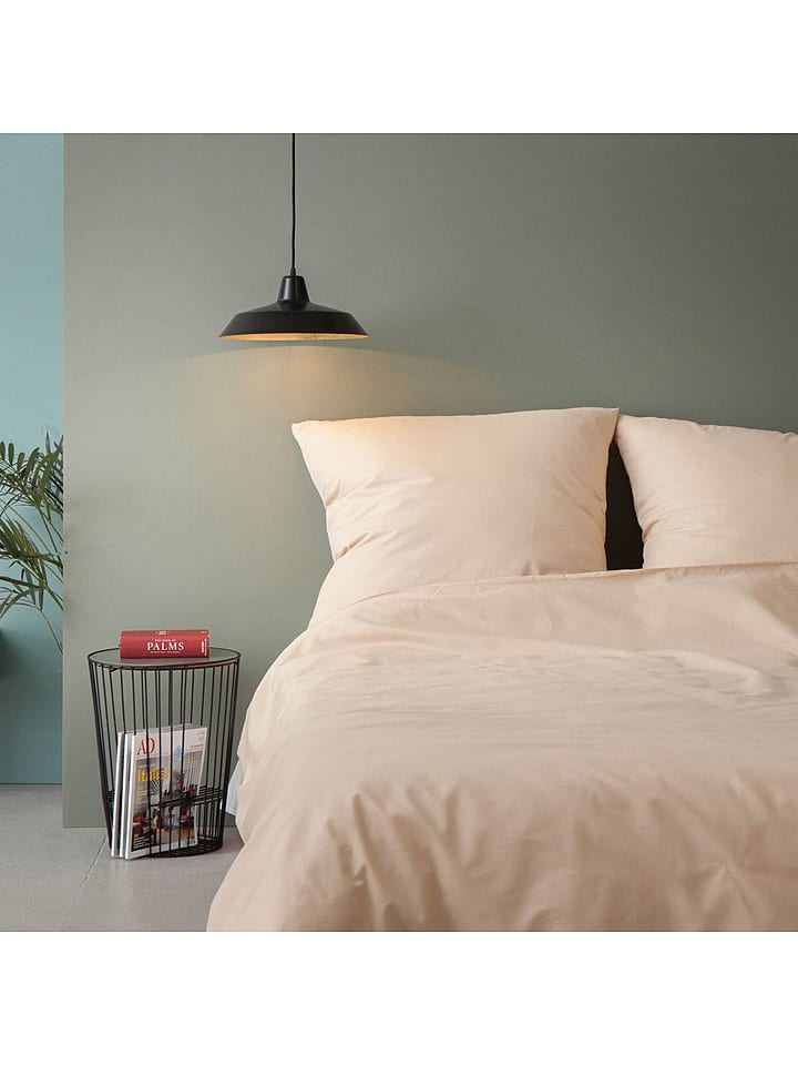 Colorful Cotton Komplet pościeli renforcé w kolorze beżowym rozmiar: 155x200 cm