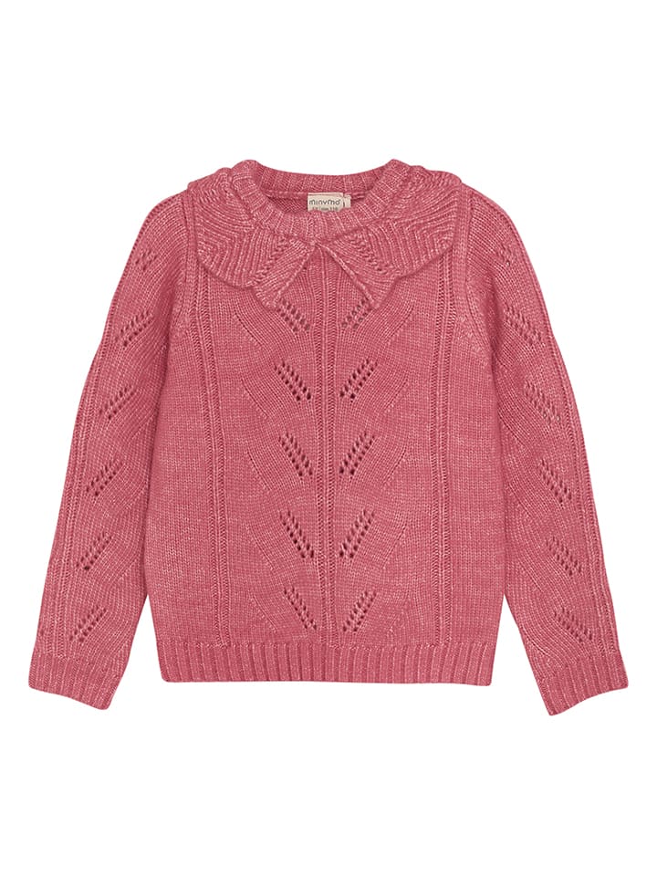 Minymo Sweter w kolorze różowym rozmiar: 122