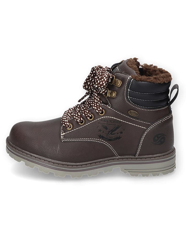 Dockers by Gerli Botki w kolorze brązowym rozmiar: 32