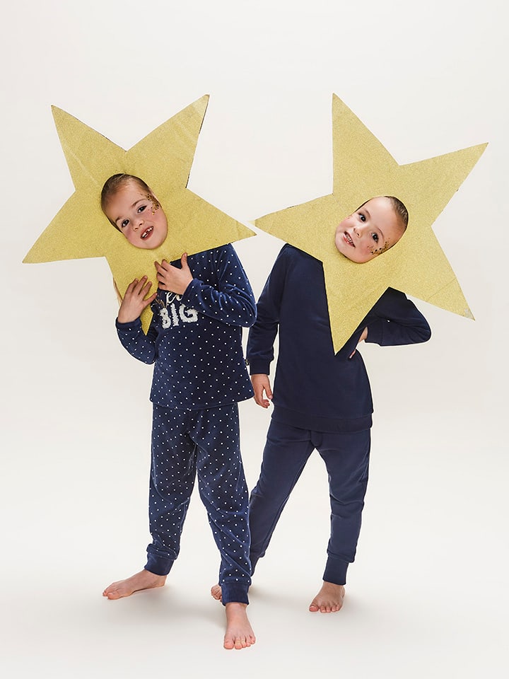 Charlie Choe Piżama "Wandering nights" w kolorze granatowym rozmiar: 170/176