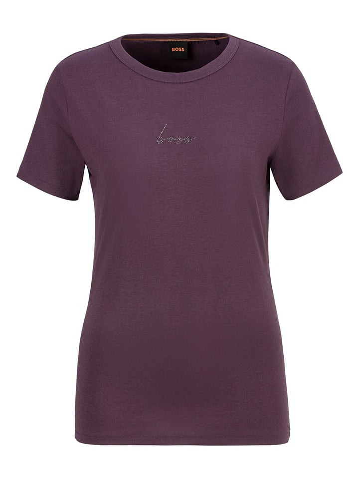 BOSS Orange Koszulka w kolorze bordowym rozmiar: M