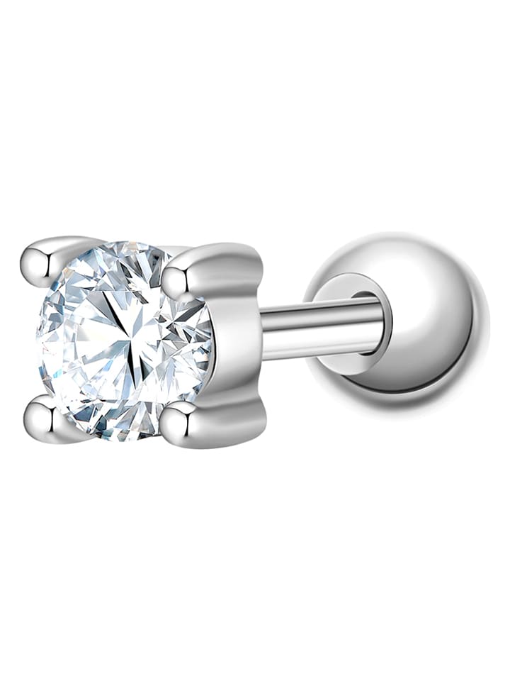 Glanzstücke München Srebrny piercing z cyrkoniami rozmiar: onesize