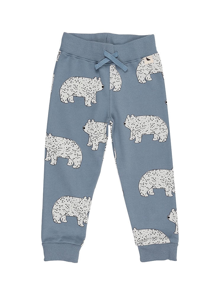 Turtledove London Spodnie dresowe w kolorze błękitno-białym rozmiar: 122/128