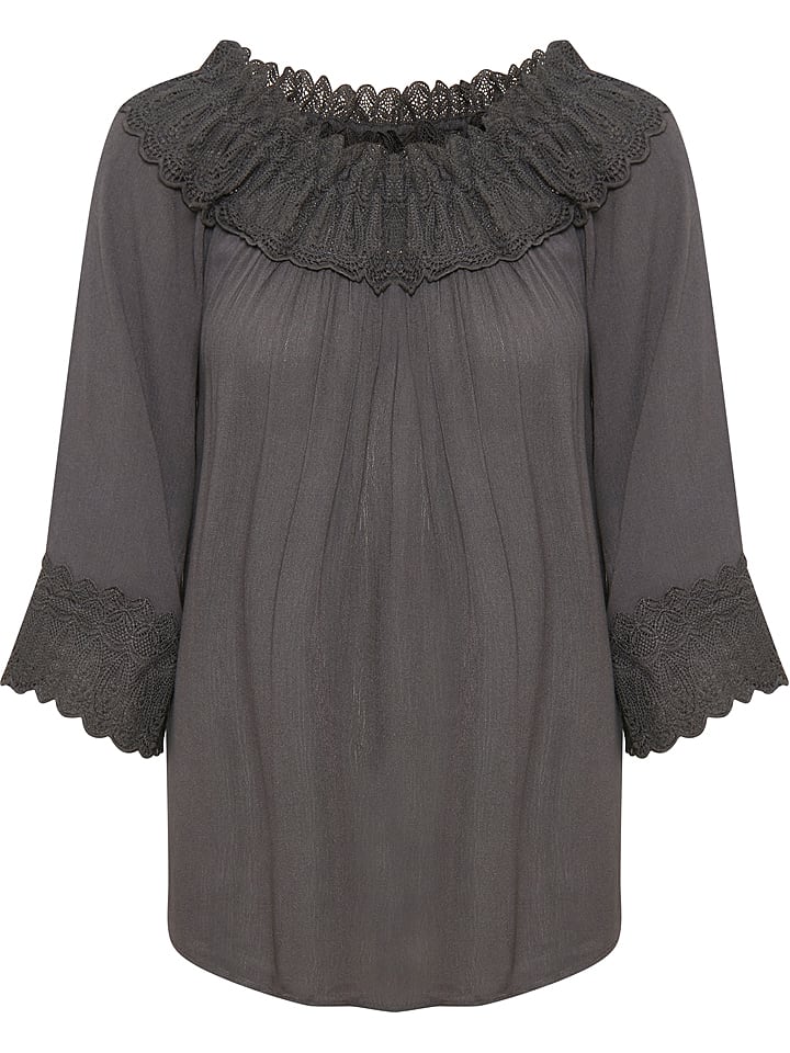 Bluzka "Bea" w kolorze szarym