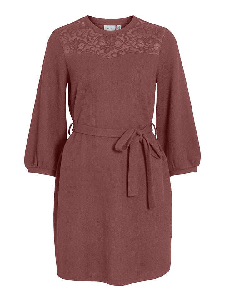 Vila Sukienka w kolorze jasnobrązowym rozmiar: XL