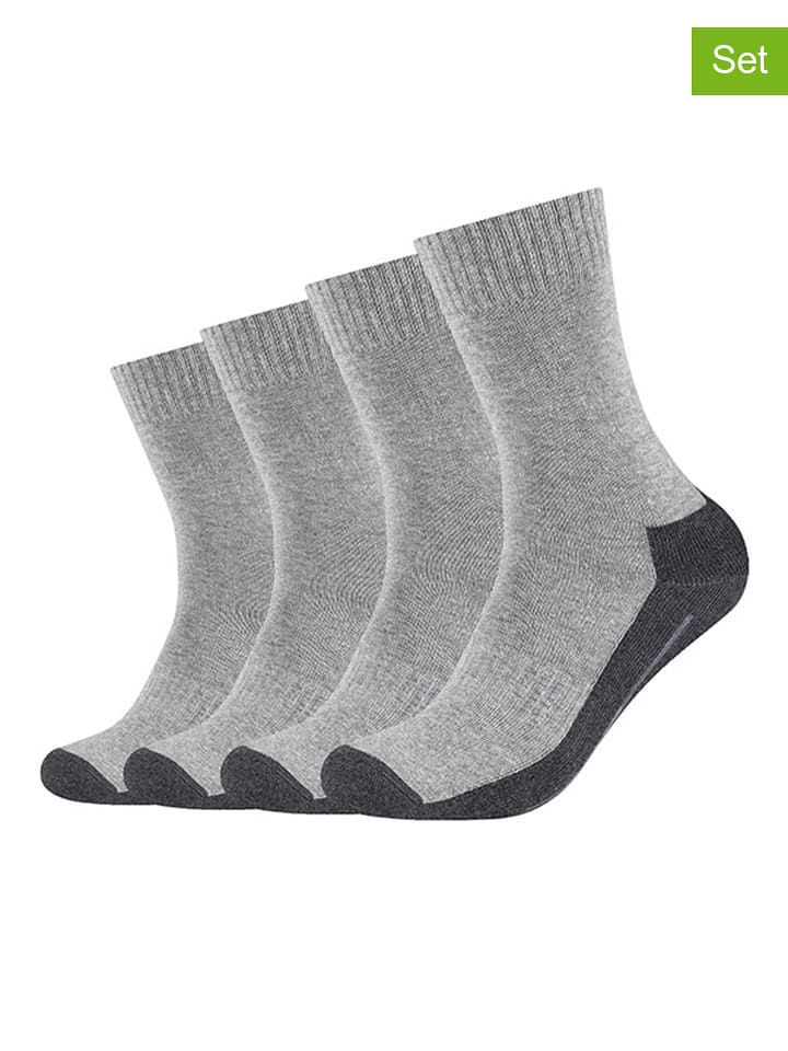 camano Skarpety (4 pary) w kolorze szarym rozmiar: 43-46