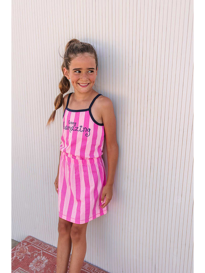 B.Nosy Sukienka w kolorze różowym rozmiar: 128