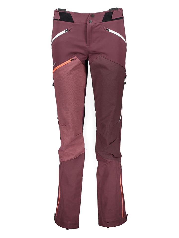 ORTOVOX Spodnie softshellowe "Westalpen" w kolorze czerwonym rozmiar: L