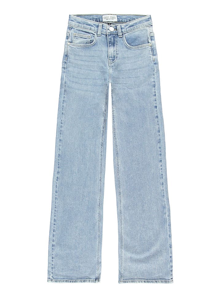 Cars Dżinsy "Yara" - Regular fit - w kolorze błękitnym rozmiar: 128