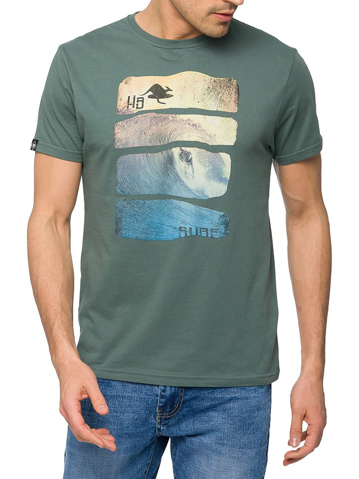 Hot Buttered Koszulka w kolorze oliwkowym rozmiar: XXL