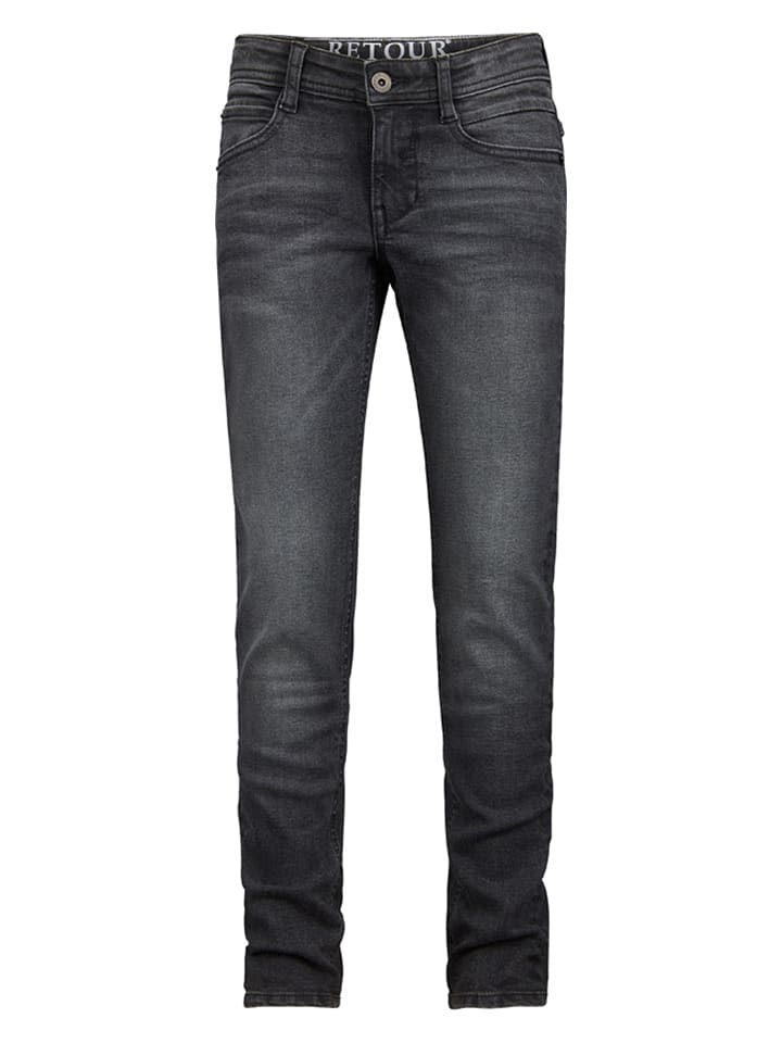 Retour Dżinsy "Sivar" w kolorze czarnym rozmiar: 140