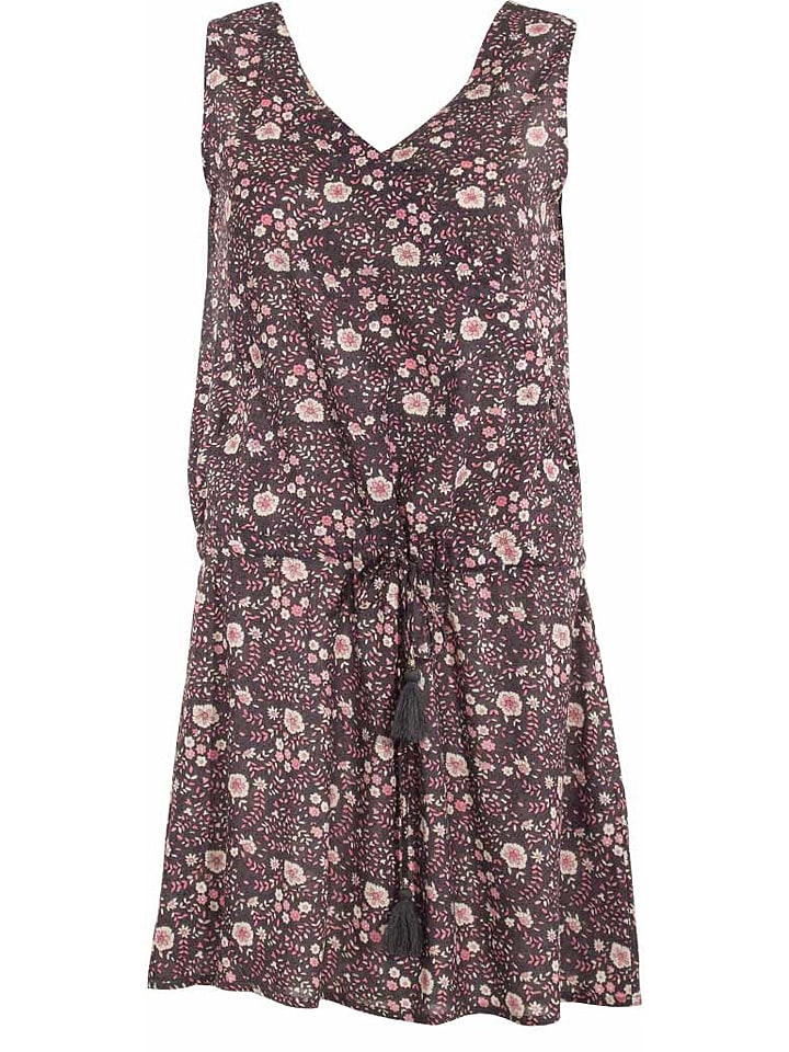 Sukienka w kolorze czarno-jasnoróżowym