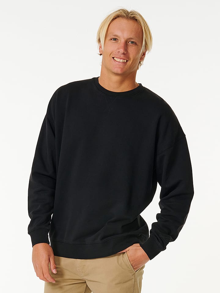 Rip Curl Bluza "Surfers Crew" w kolorze czarnym rozmiar: L