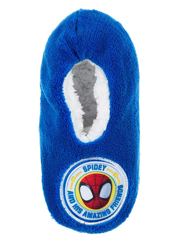 Spidey and his amazing friends Kapcie "Spidey i super-kumple" w kolorze niebieskim rozmiar: 31-34
