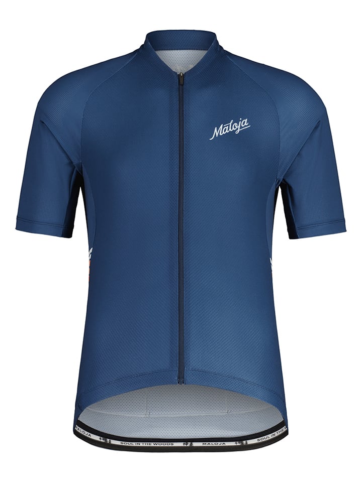 Maloja Koszulka kolarska "DentroM" w kolorze granatowym rozmiar: M