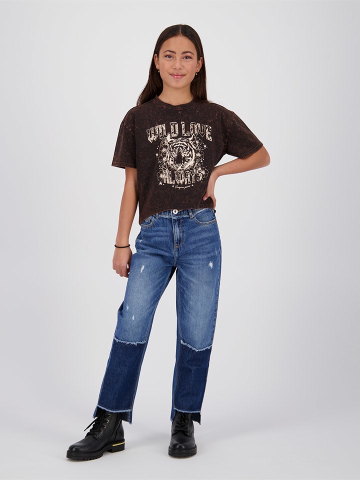 Vingino Koszulka "Heane" w kolorze brązowym rozmiar: 152