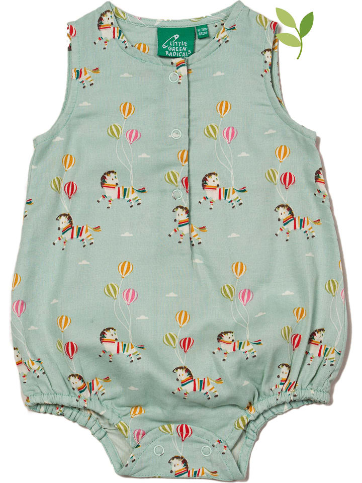 Little Green Radicals Body w kolorze błękitnym rozmiar: 74