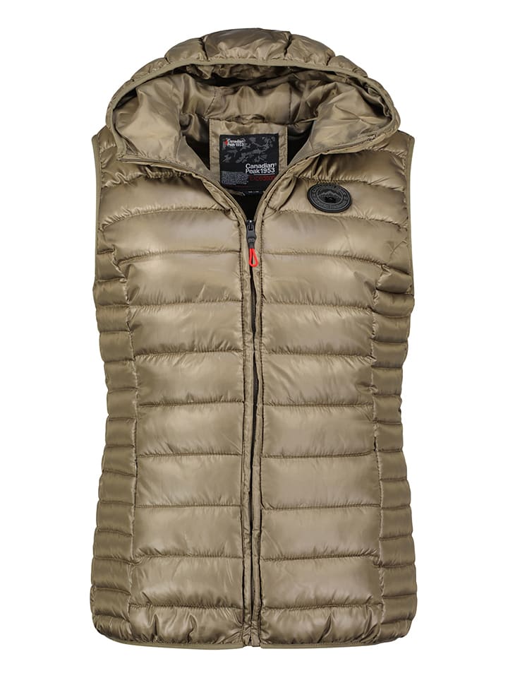 Canadian Peak Kamizelka pikowana "Volombiana" w kolorze khaki rozmiar: XL