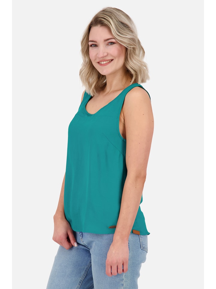 alife and kickin Top "Giulia" w kolorze morskim rozmiar: M