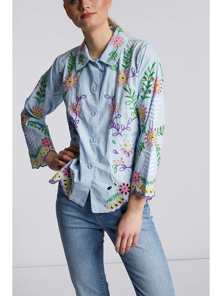 Rich & Royal Bluzka w kolorze błękitnym rozmiar: 36