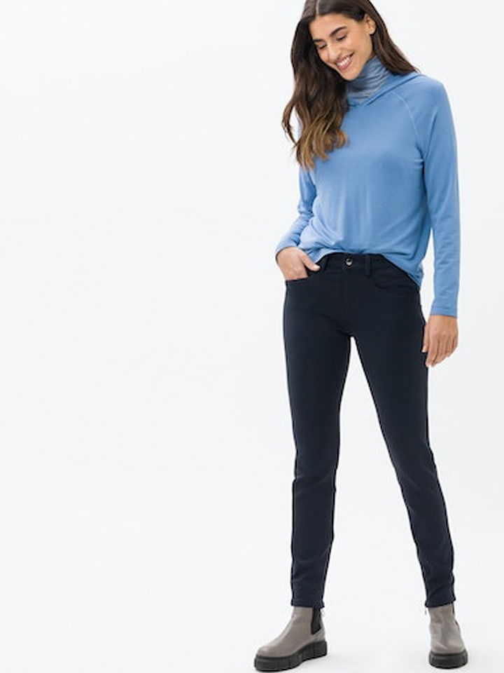 BRAX Spodnie "Ana" w kolorze czarnym rozmiar: W32/L32