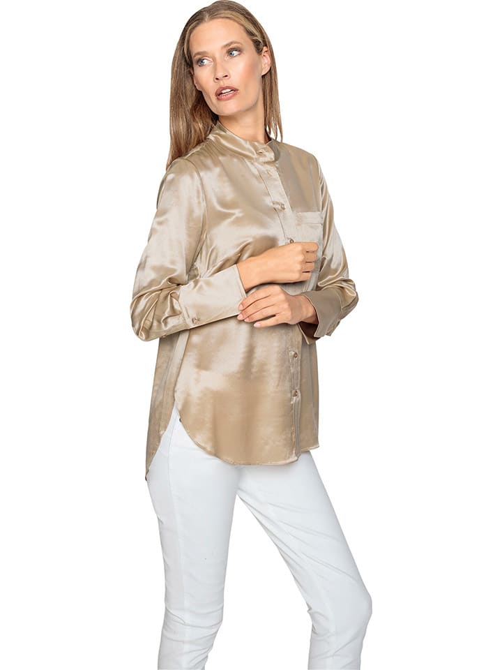 Heine Bluzka w kolorze beżowym rozmiar: 48