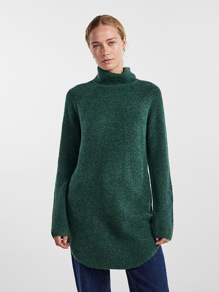 Pieces Golf w kolorze ciemnozielonym rozmiar: L