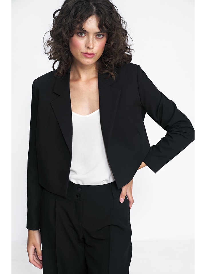 Nife Blezer w kolorze czarnym rozmiar: 38