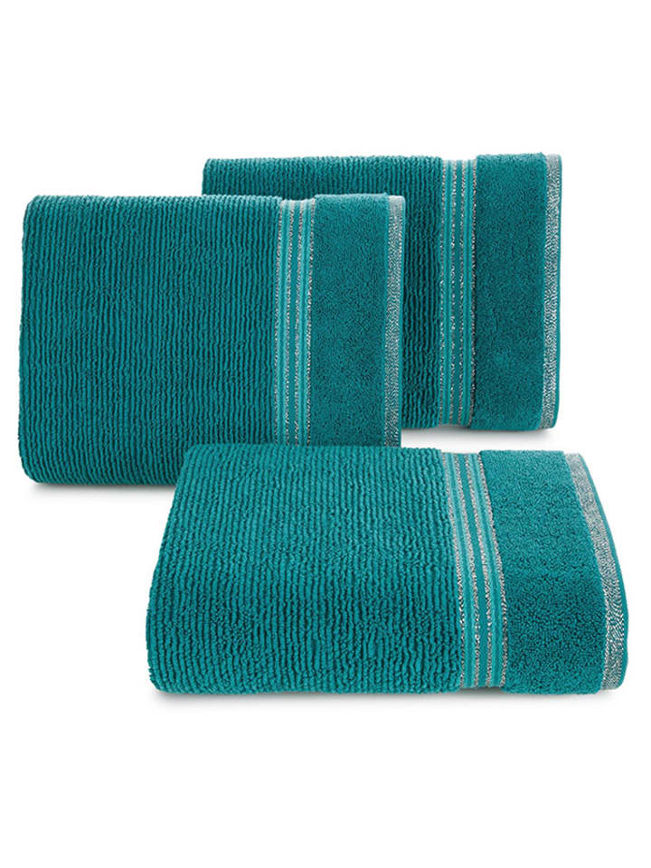 Eurofirany Ręcznik "Filon" w kolorze turkusowym rozmiar: 50x90 cm