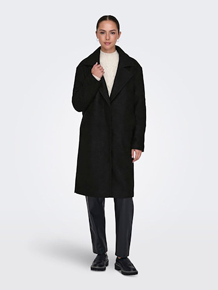 JDY Płaszcz przejściowy w kolorze czarnym rozmiar: L