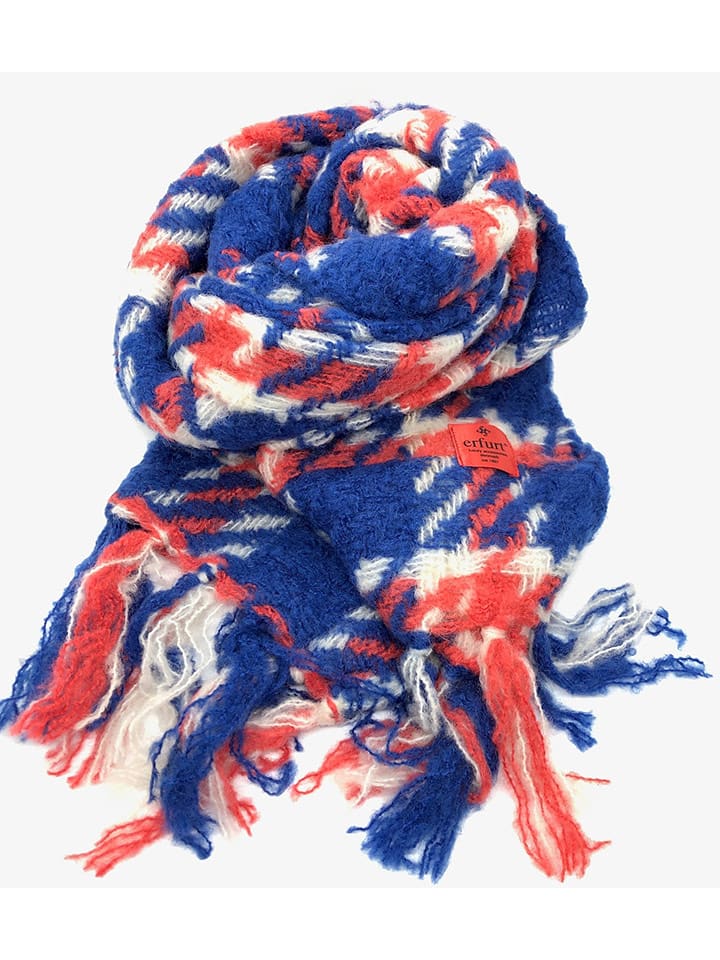 erfurt Szal w kolorze niebiesko-pomarańczowym rozmiar: onesize