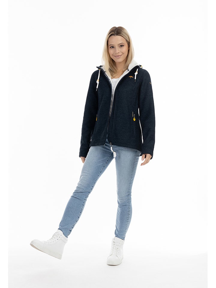 Schmuddelwedda Kurtka polarowa w kolorze granatowym rozmiar: M