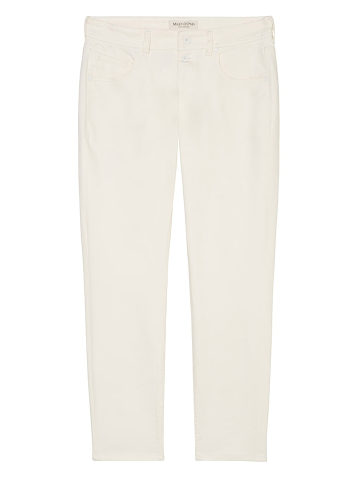 Marc O'Polo Spodnie w kolorze kremowym rozmiar: W31/L32