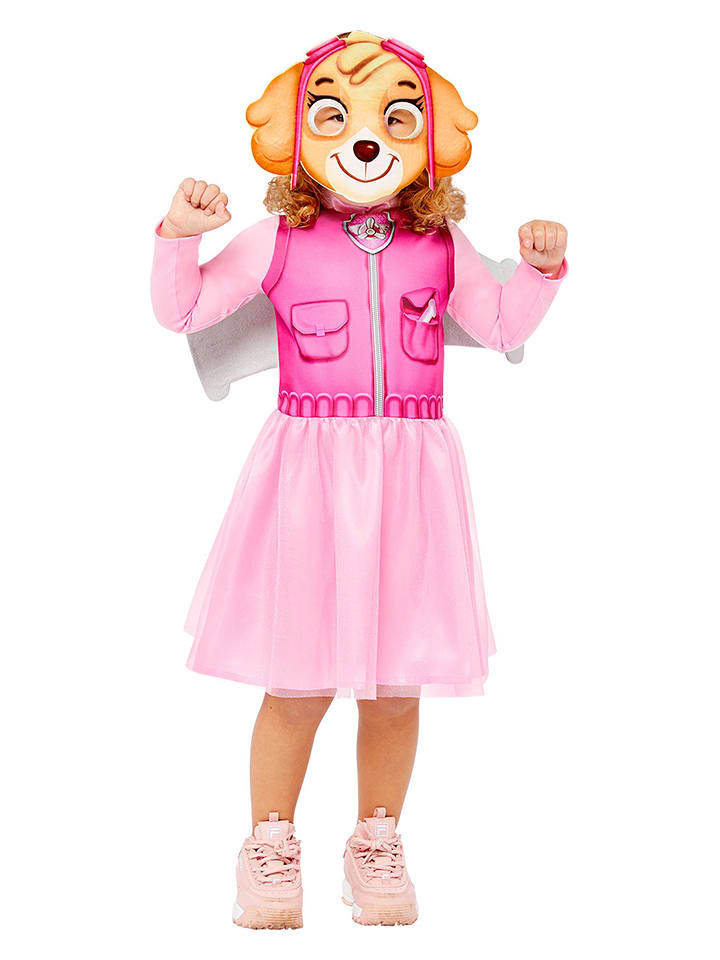 amscan 3-częściowy kostium "Skye" w kolorze jasnoróżowym rozmiar: 98/104